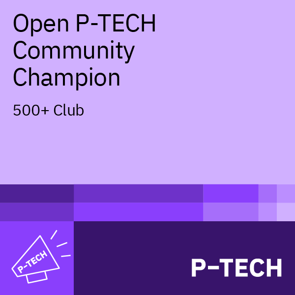 バッジ P Tech Org